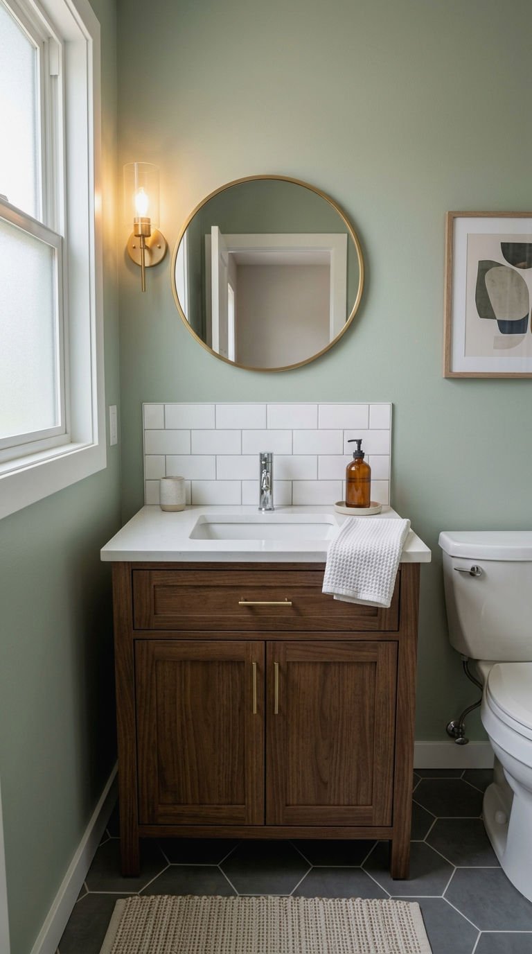 15. 24 Inch Vanity with Backsplash