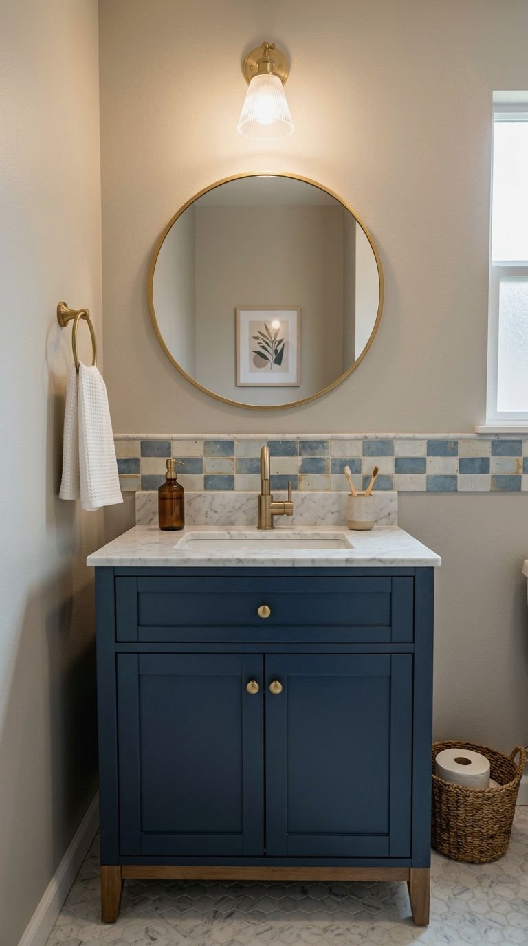 16. Backsplash Pairings for 24 Inch Vanities