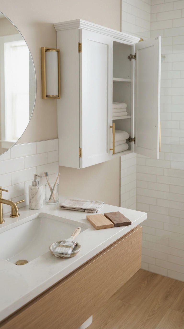 26. Bathroom Wall Cabinet Makeover Fixes