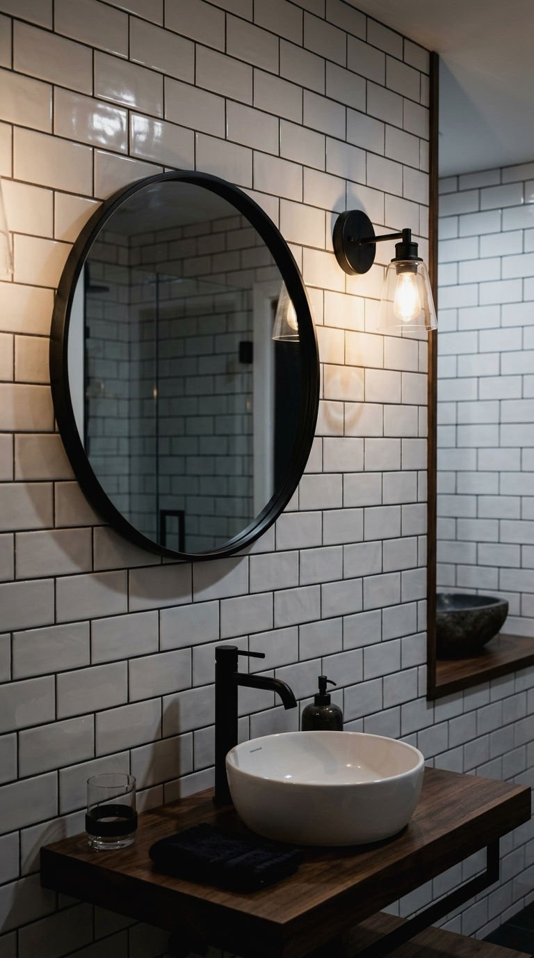 8. Black Wall Light Fixtures