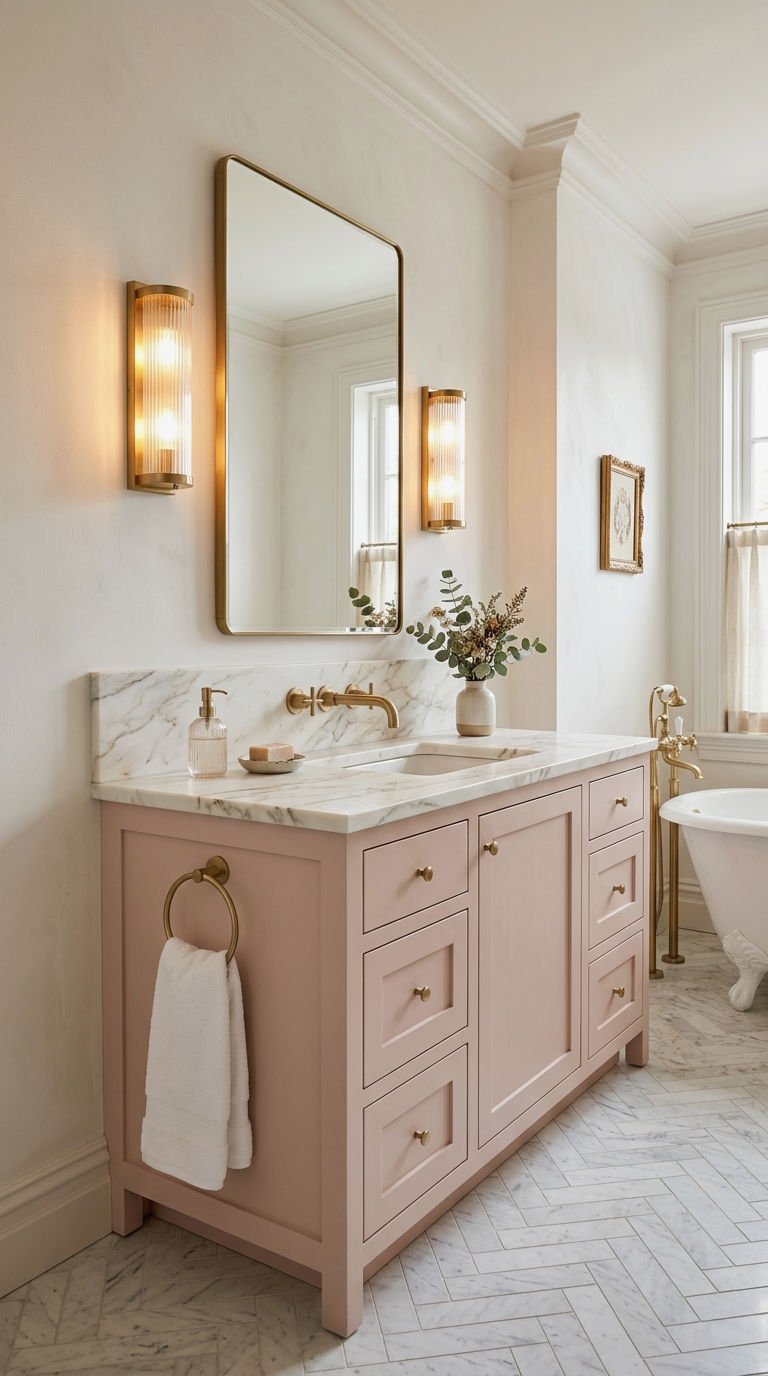 2. Blush Pink Vanity Inspiration