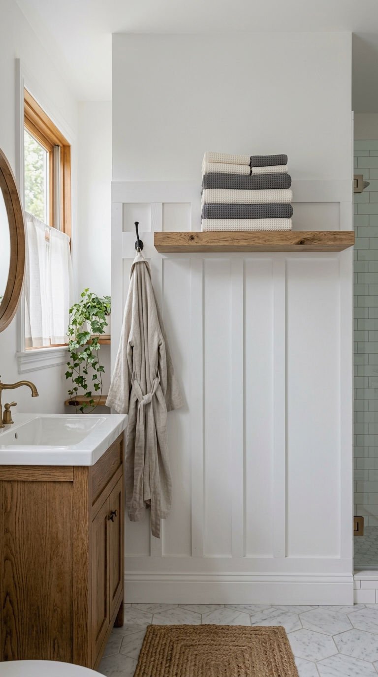 11. Board and Batten Wall With Hooks