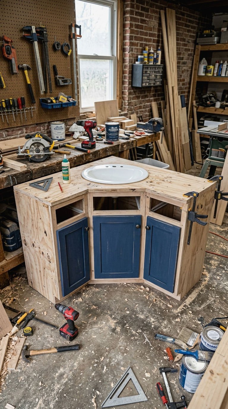 6. Build Your Own DIY Vanity