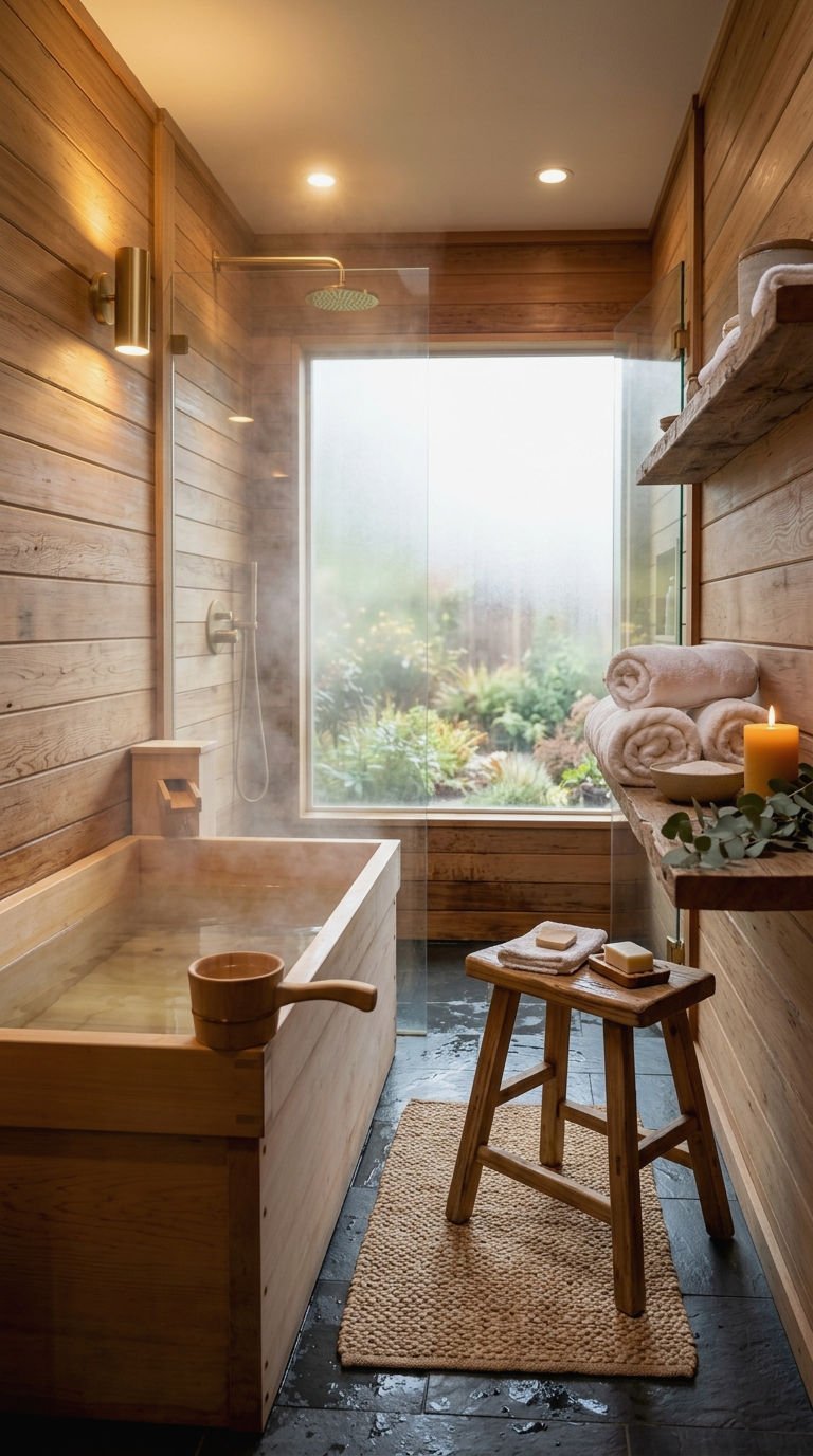 23. Cedar and Oak Panel Warmth
