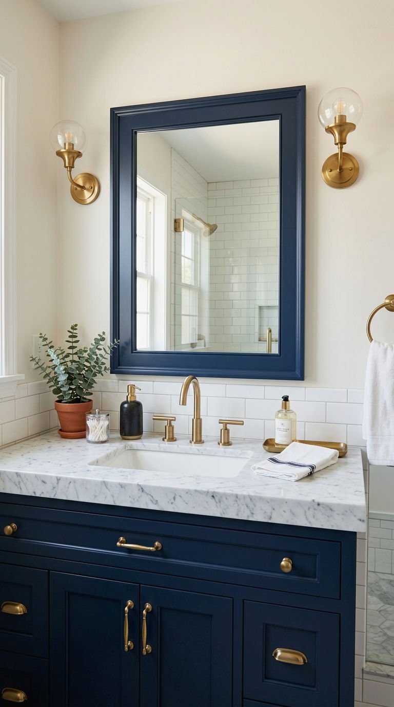 27. Colorful Mirror Frames for Personality