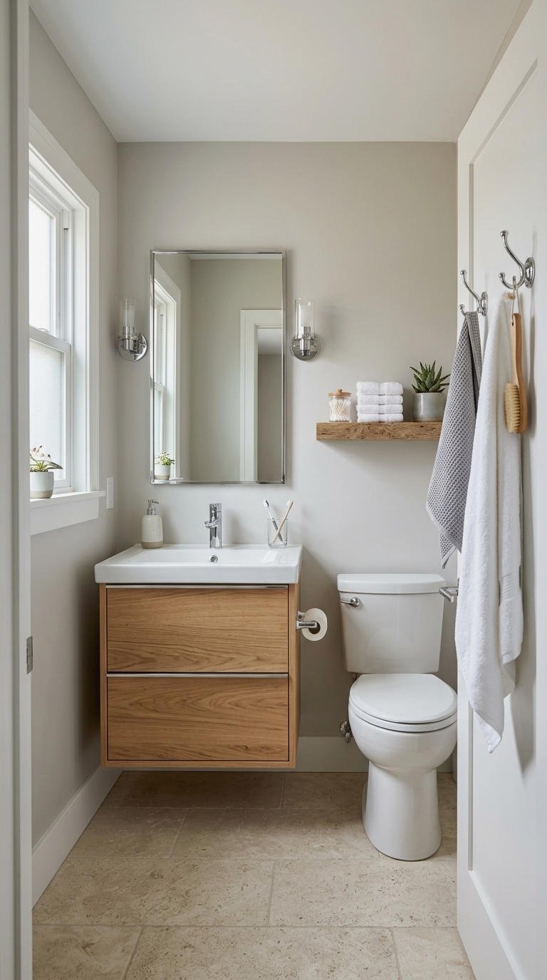 23. Compact 30 Inch Floating Vanity