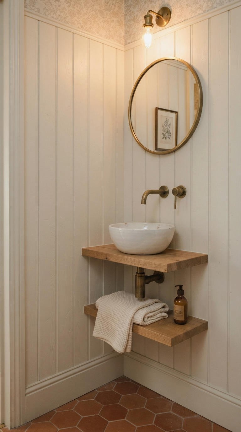 27. Corner Bowl Sink for Tight Spaces