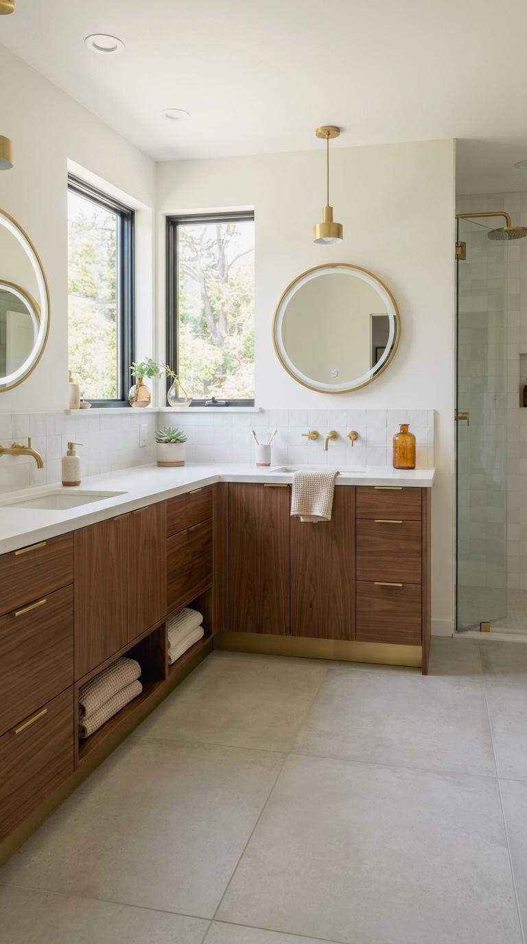 25. Corner and L Shaped Vanity Layouts