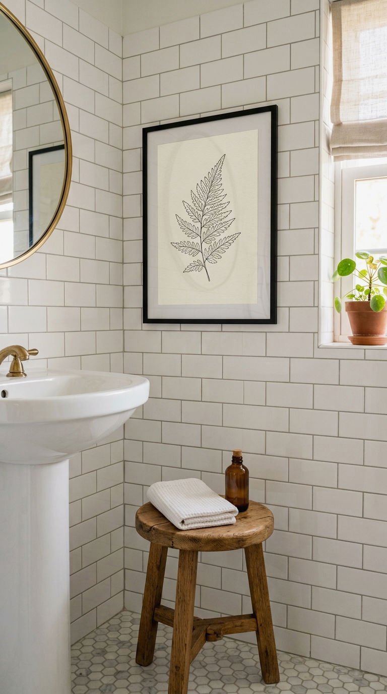 2. Free Printable Bathroom Wall Art