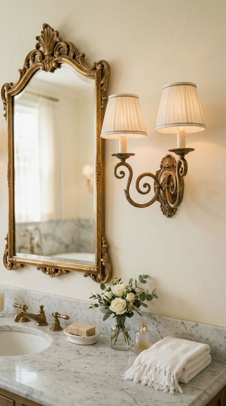 10. French Inspired Wall Sconces