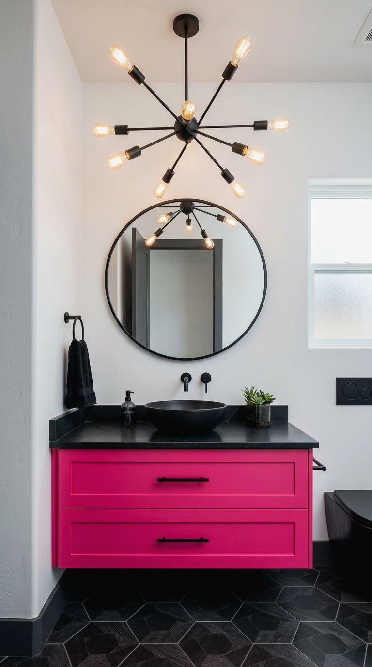 3. Hot Pink Vanity Statement