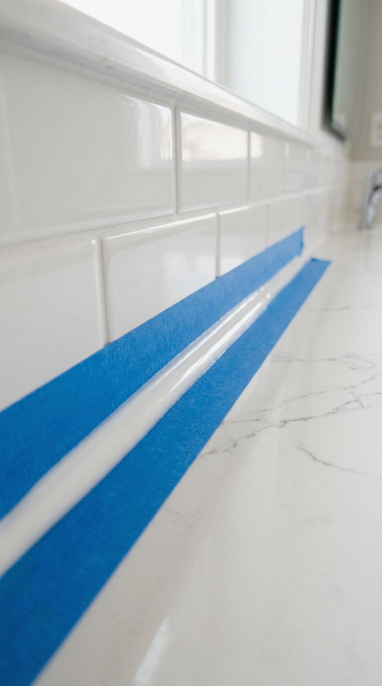 14. How to Caulk Your Backsplash