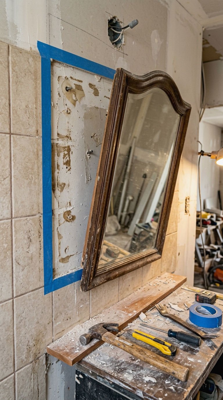 15. How to Remove a Bathroom Mirror