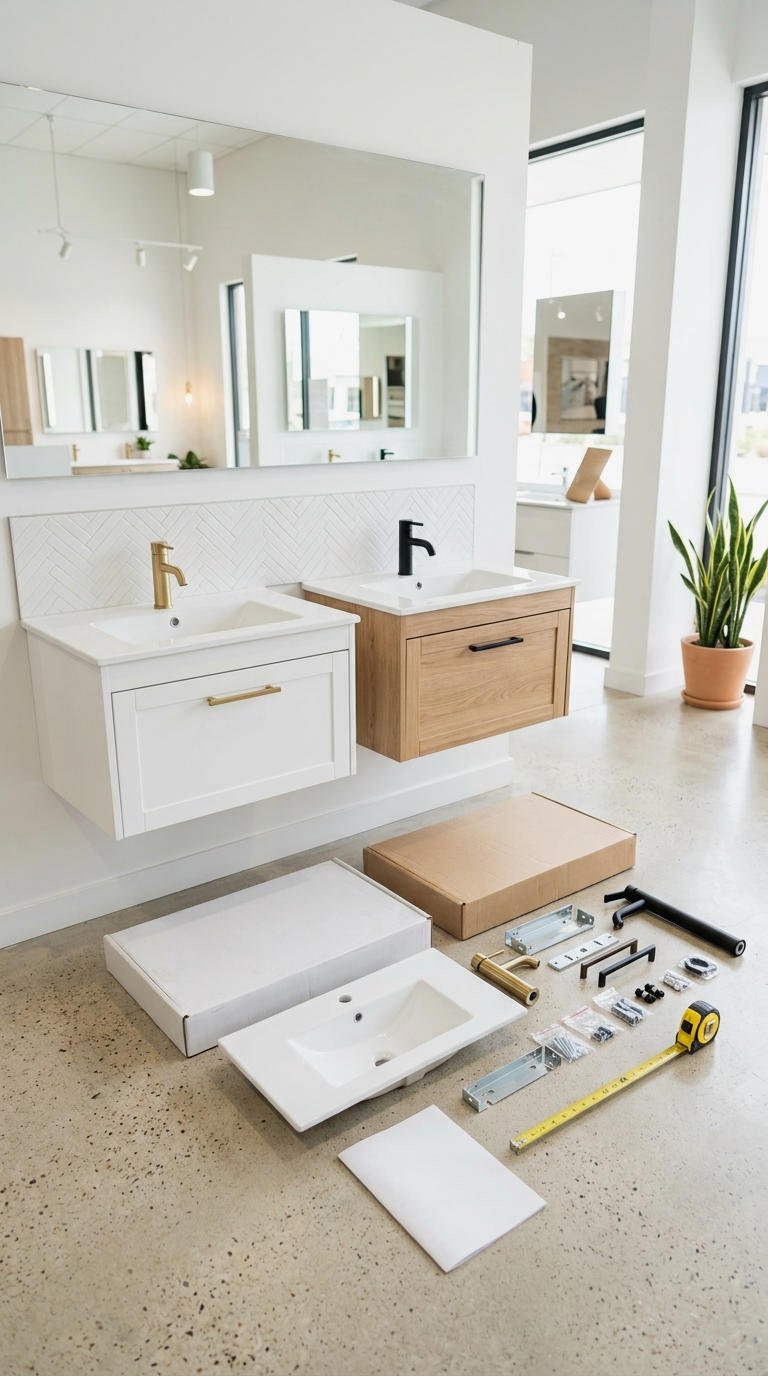 27. Ikea and Home Depot Vanity Finds