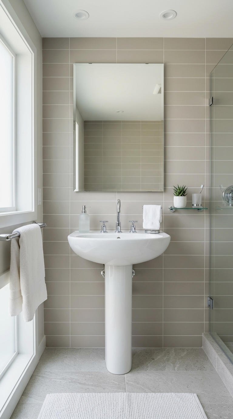 21. Kohler Pedestal Sink Bathroom Picks