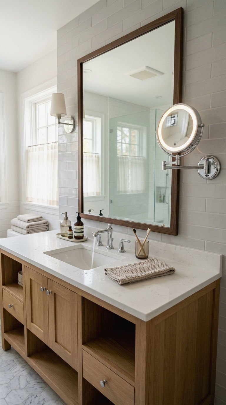 22. Magnifying Mirrors for Daily Makeup