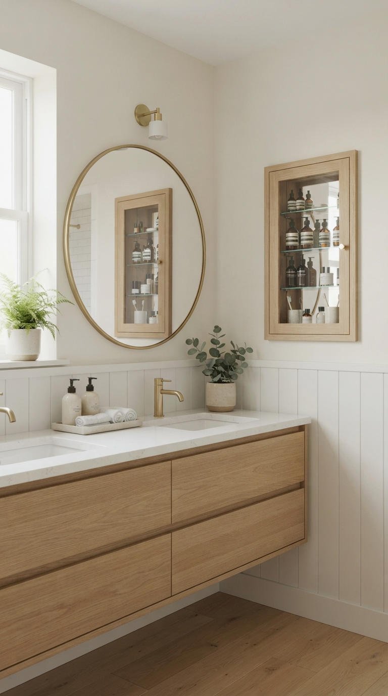12. Medicine Cabinet On Side Wall