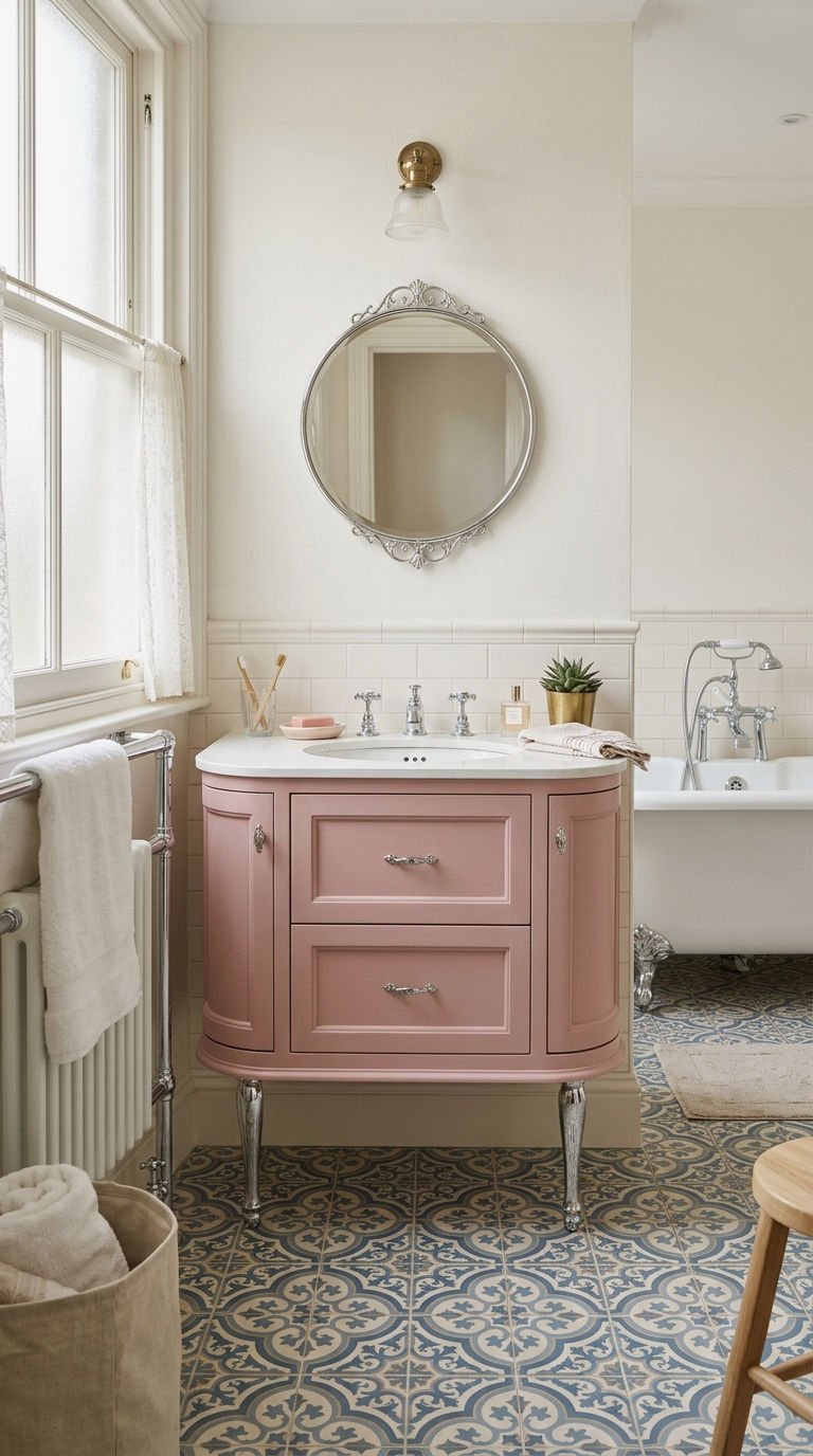 6. Pink Vanity Unit Styles