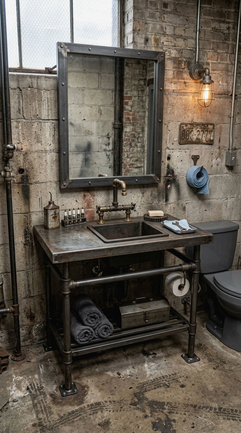 21. Playful Car Themed Vanity
