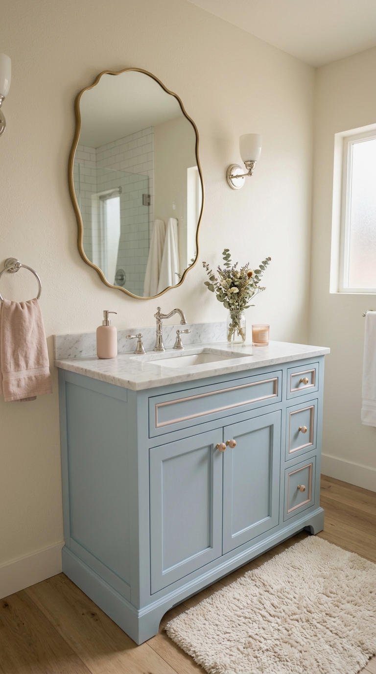 18. Powder Blue Vanity Sweetness