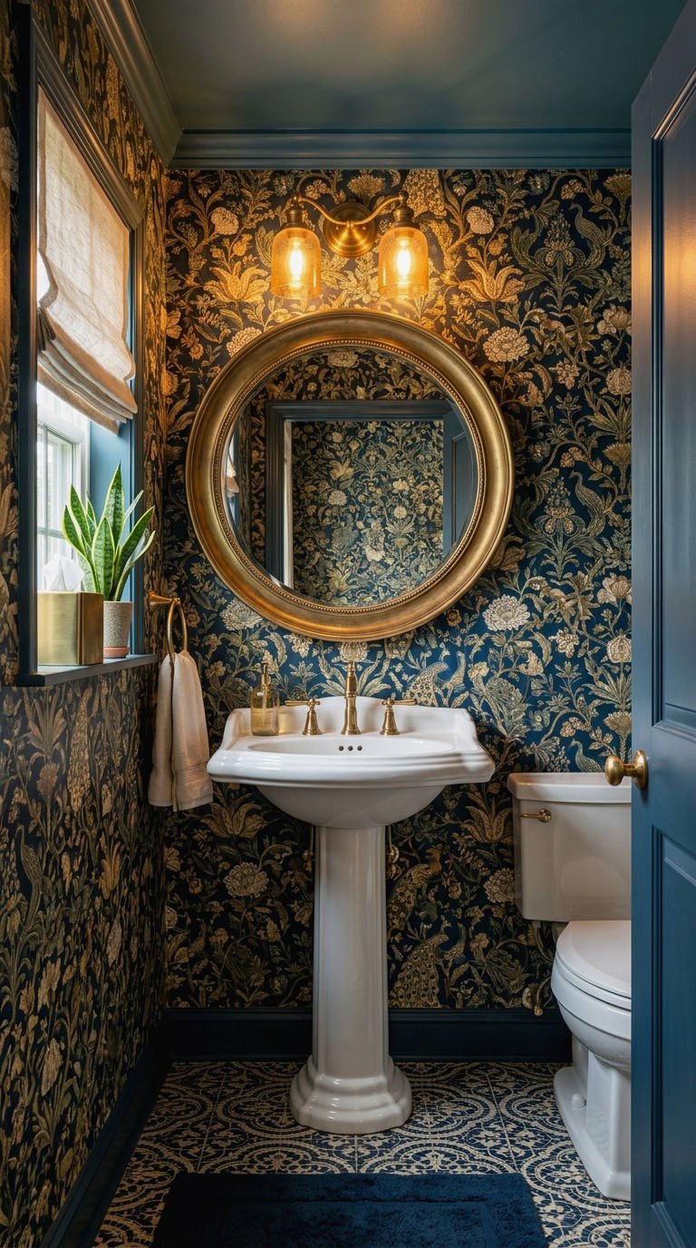 17. Powder Room White Vanity Picks