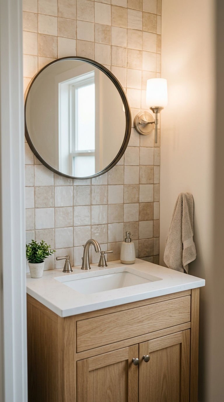 22 Bathroom Wall Sconce Picks That Actually Make Sense 3 3. Single Vanity Wall Sconce Picks