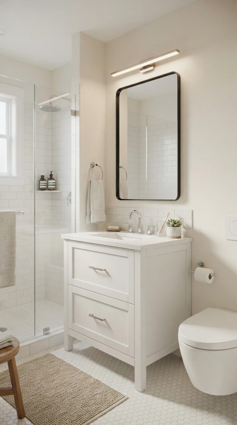 10. Small Bathroom Vanity Lighting Solutions