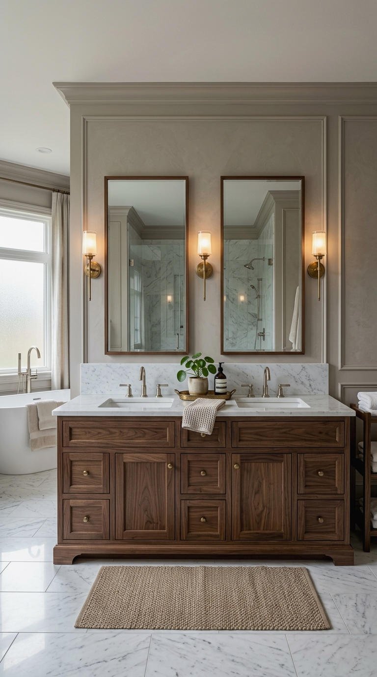 9. Statement 72 Inch Double Sink Vanity