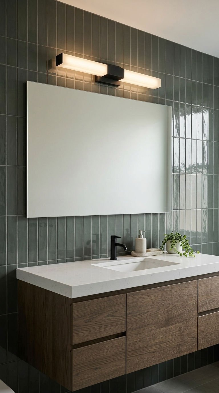 22 Bathroom Wall Sconce Picks That Actually Make Sense 2 2. Stylish Wall Light Fixtures for Bathrooms