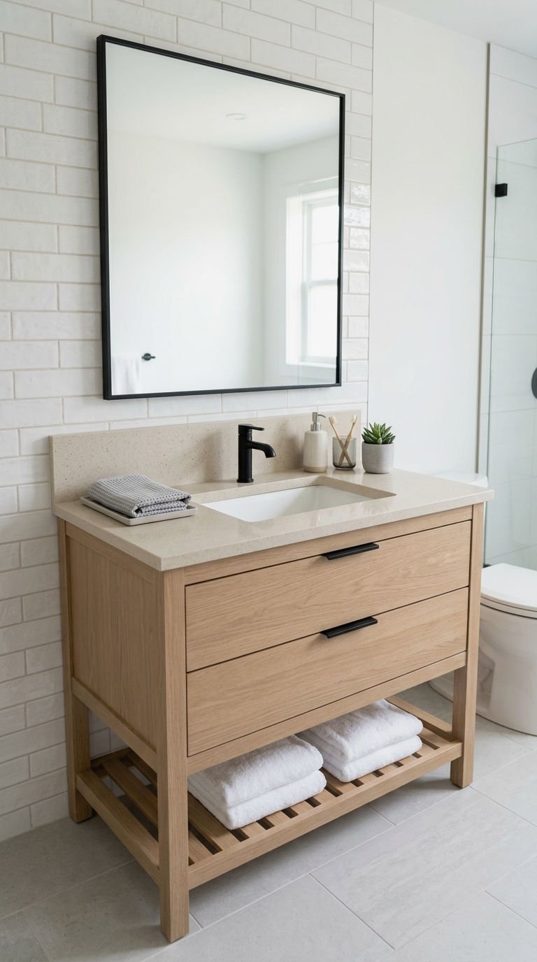 17. Vanity Sink Combos With Backsplash