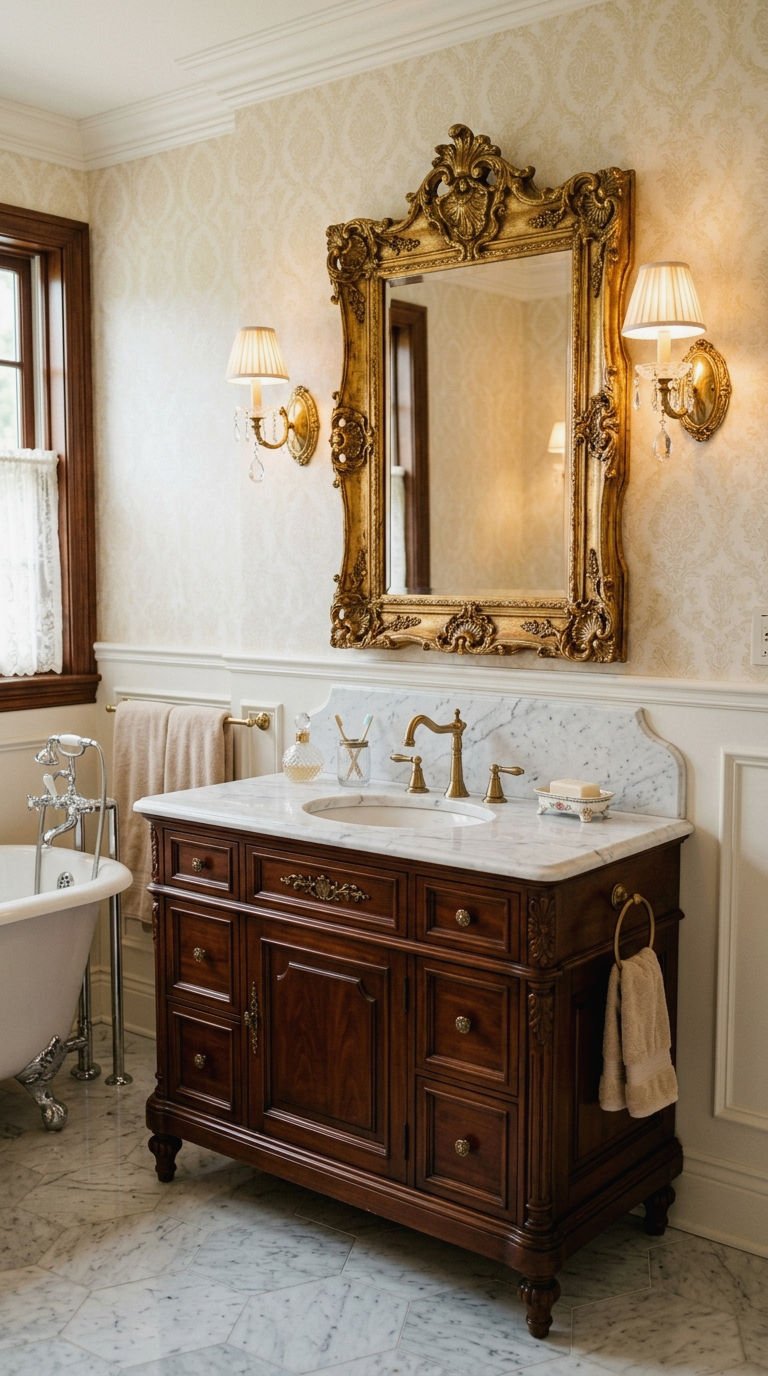 13. Vintage and Antique Vanity Mirrors