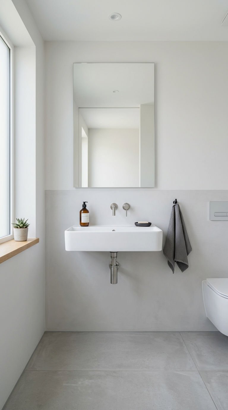 14. Wall Mounted Vanities with Mirrors