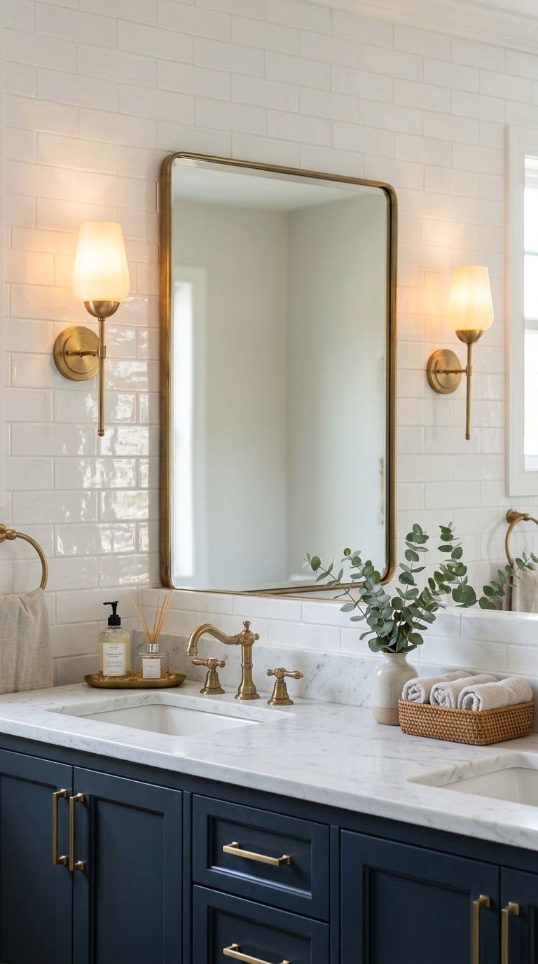 22 Bathroom Wall Sconce Picks That Actually Make Sense 1 1. Wall Sconces for Every Bathroom Style