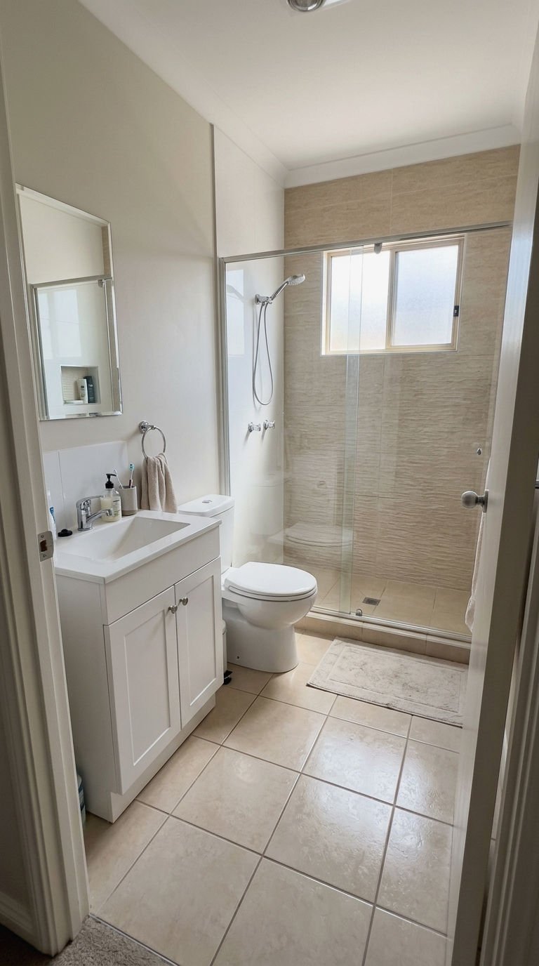 23 Beige Bathroom Tile Ideas for a Warm Neutral Retreat 16 16. Budget Friendly Beige Tile Picks
