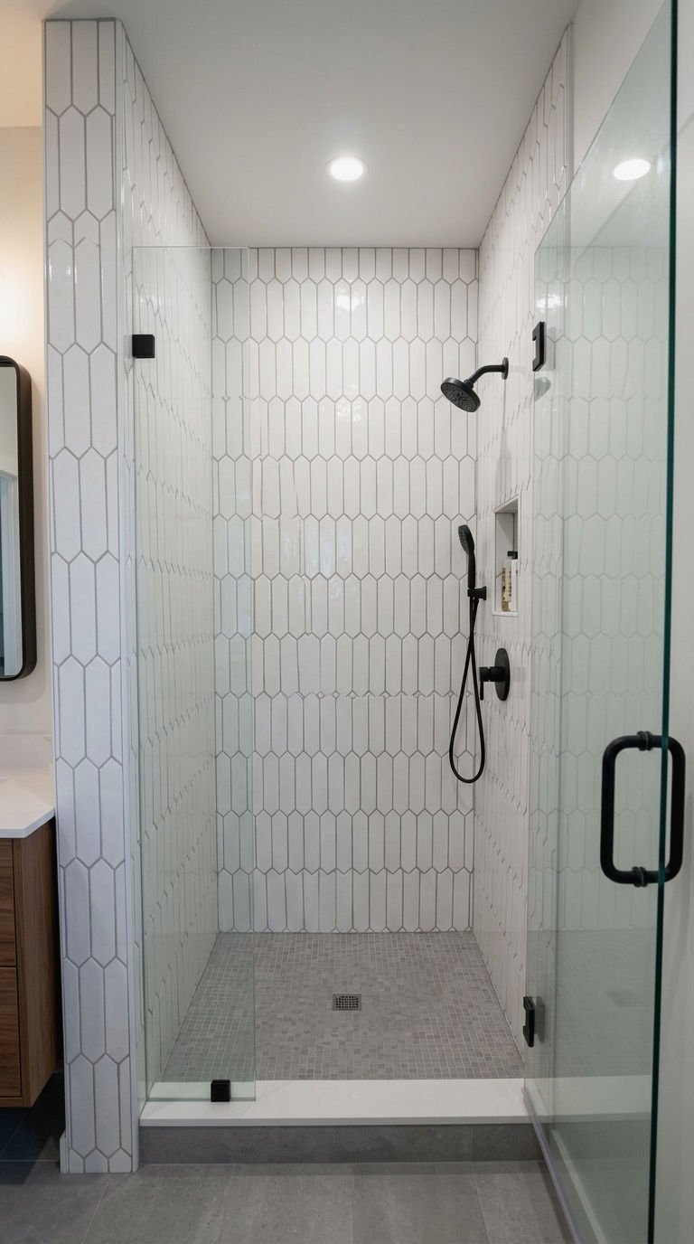 12. Elongated Hexagon Picket Tile