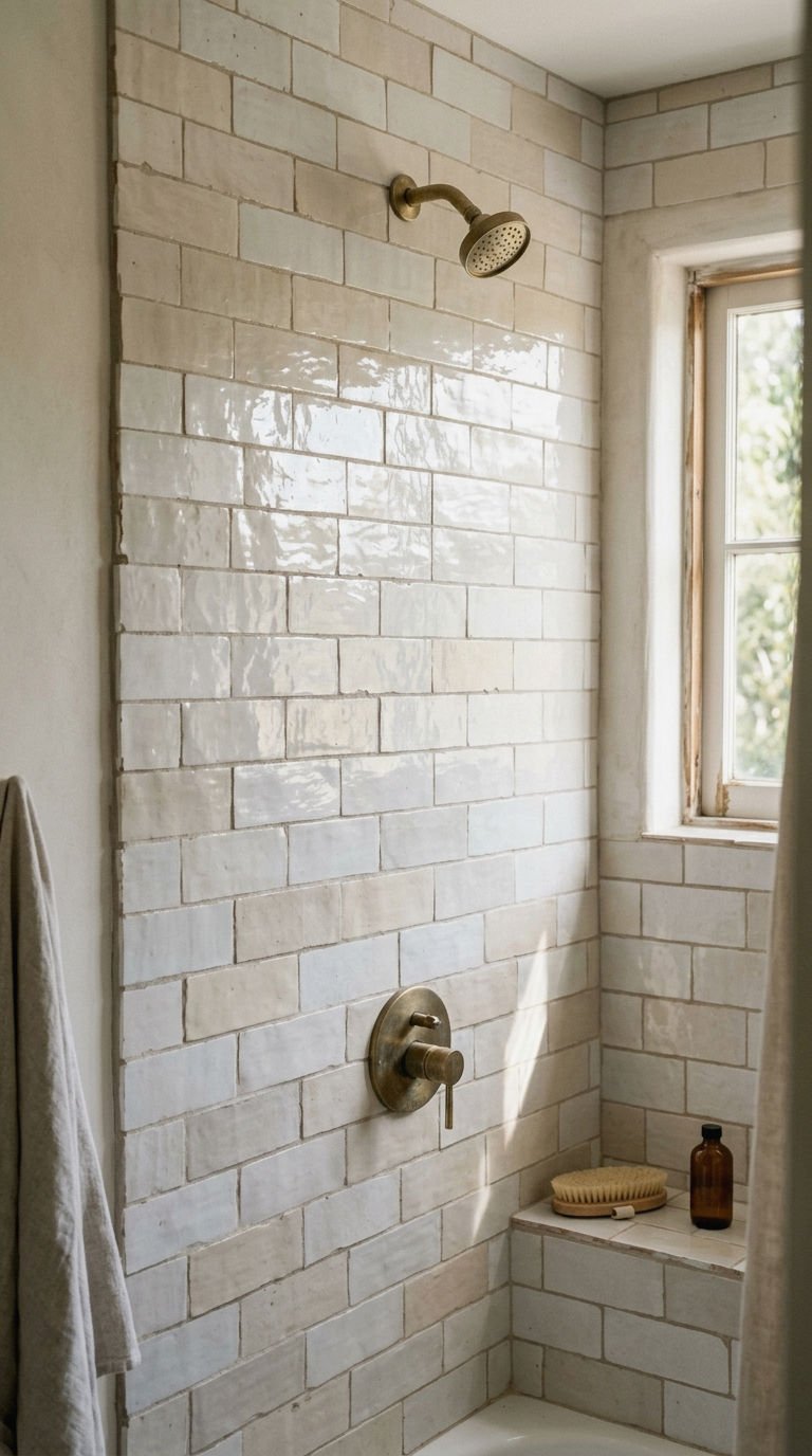 24. Handmade Look Subway Tile for Texture