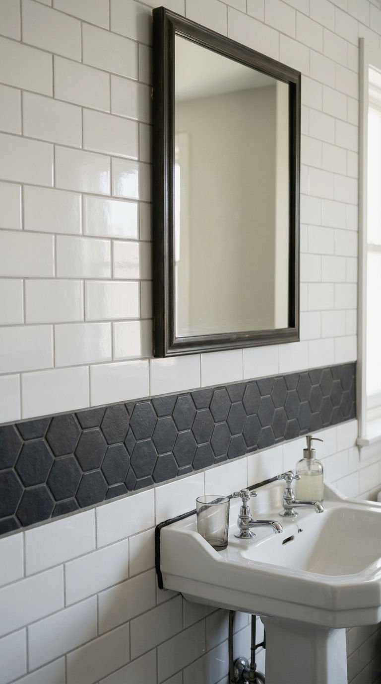 22. Hexagon Tile Border Accent