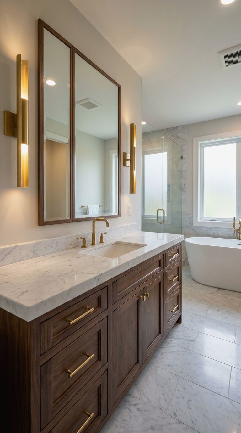 15. Long 72 Inch Single Sink Vanity