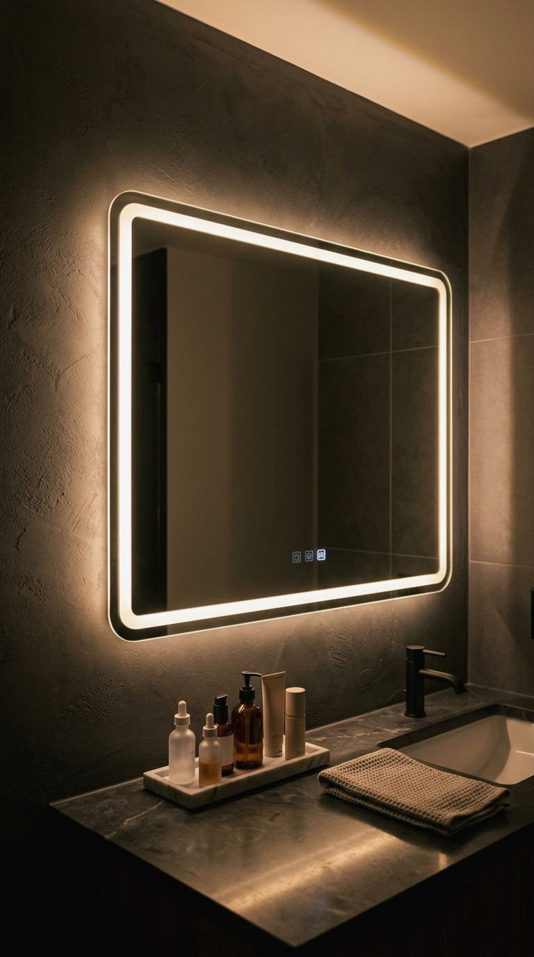 19. Memory Function LED Mirror Settings