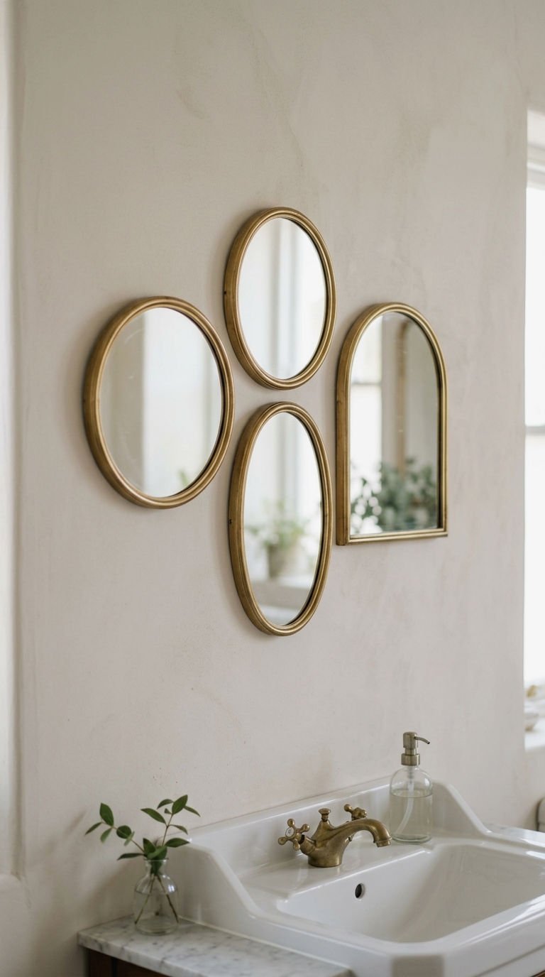 24. Mini Mirror Trio Gallery Style