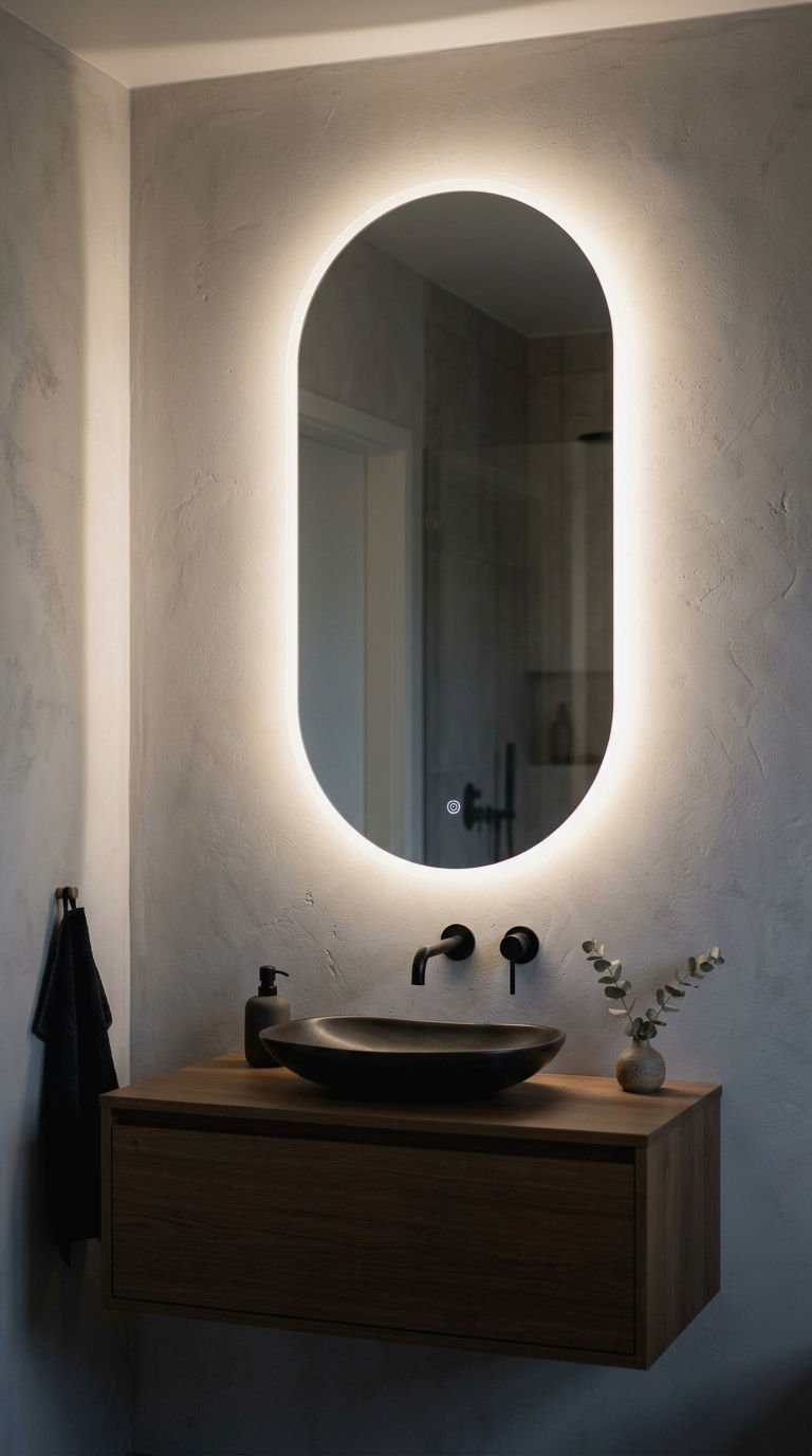 4. Touch Sensor LED Wall Mirror
